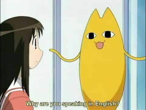 Scene from the anime Azumanga Daioh